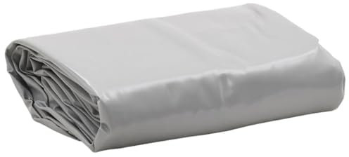 vidaXL Telone Grigio 5x5 m 650 g/m²