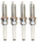 4/6 Stück A0041597503 Iridium-Zündkerze kompatibel mit MERCEDES W176 A180 A200 W242 B180 B200 B220 W205 C180 C200 S205 C300 C250 C350 X156 (6 Zündkerzen)
