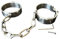 ZTHBYSB Edelstahl Bondage Fußfesseln Sex, Fetisch Bein Eisen Restraint System mit Schloß und Schlüßel, Homosexuell Cosplay Fetisch Slave Sex Spielzeug für Paare,Silber,Frauen
