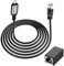XMSJSIY Cable USB tipo C a Ethernet Gigabit LAN red 1 Gbps tipo C macho a RJ45 macho/hembra cable adaptador para ordenador portátil, PC, teléfono y más directamente conectado a interruptores, routers,
