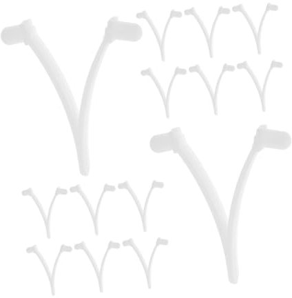 SUPVOX Clips En V De Repuesto para Poste De Piscina Accesorio De Cepillo De Piscina Multiusos para Red Desnatadora