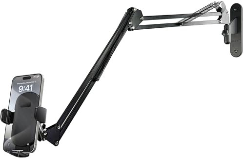 AYIZON Wandhalterung Handyhalterung kompatibel mit Samsung und iPhone 16 15 14 13 12 11 X Xs Xr Max Pro Smartphones