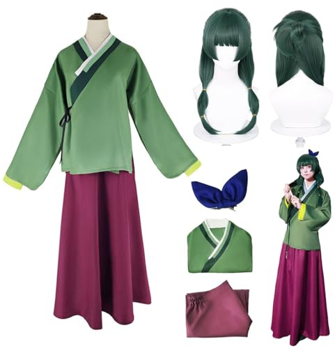 AnkekolyStar Maomao Cosplay Costume, Anime Figures for Role Play for Halloween Christmas (Maomao, S)