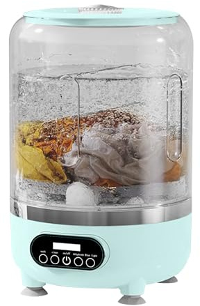 Ylnailky Mini Waschmaschine | 3-3000mAh Waschgerät | Kleinstwaschmaschine Für Unterwäsche - Für Reise Camping Badezimmer Babykleidung Socken T-Shirts Unterhosen