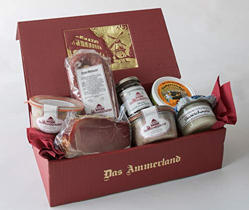 Schinken-Wurst-Präsent Nr. 39 | Köstliches Geschenkset mit erlesenen Schinken- und Wurstspezialitäten | Perfekt für Feinschmecker und besondere Genussmomente