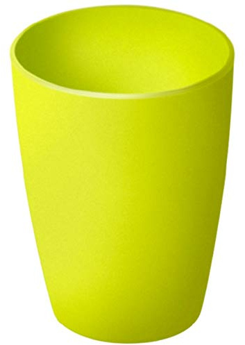 Rotho Caruba Trinkbecher 0.25l Mehrweg, Kunststoff (PP) BPA-frei, grün, 0,25l (7,8 x 7,8 x 9,5 cm)