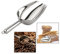 OFKPO Pelle INOX Pelle à Farine INOX, Pelle à Nourriture pour Barre de Fête de Mariage Outils Accessoires de Cuisine