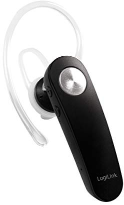 Logilink BT0046 4.2 mit EDR Class 2 Ohrclip Bluetooth Kopfhörer, black