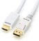 CSL-Computer DisplayPort/HDMI Kabel | 5m | weiß | HDCP-konform | 4K/30Hz | Ethernet-Kanal