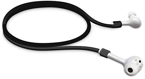 kwmobile Halteband kompatibel mit Huawei FreeBuds Headphones - Kopfhörer Halter Band Strap in Schwarz