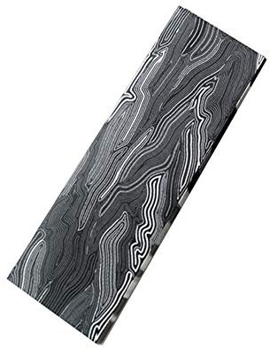 Aibote 1 piece G10 glass fibre Damascus pattern knife handle material scale plate custom DIY tool for knife making blanks blades