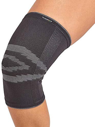 Sports Knee Compression Support Sleeve | Elite Recovery Tube Arthritis, Sprains, Strains, Joint Pain Anti Slip Brace Knee Pain | Support Squats, Weightlifting, Running, Hiking, Football Pain Relief