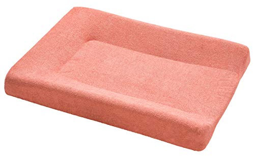 babyCalin Housse de Matelas à Langer en éponge Terracota 50 x 70 cm