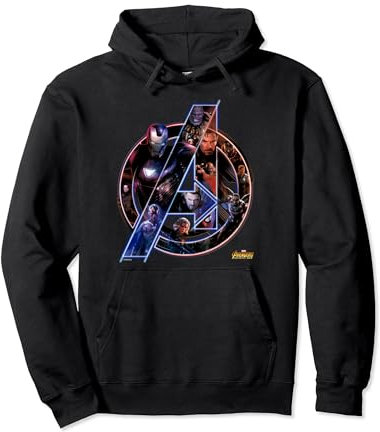 Marvel Avengers: Infinity War Avengers Mashup Logo Pullover Hoodie