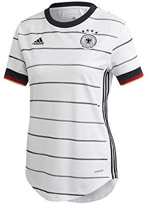 adidas Damen T-Shirt DFB H JSY W, Blanco, S, EH6102