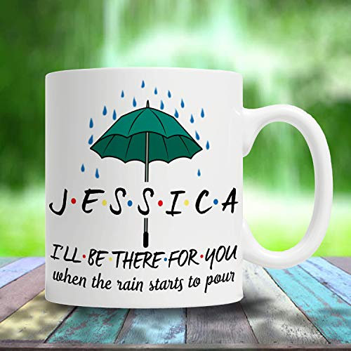 Mug personnalisé avec inscription « I'll Be There For You » - Idée cadeau pour meilleurs amis, bestie from bestie, Friends Obsession, BFF Friends Birthday Colleger