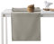 AmeliaHome Tischläufer 30x80 cm Lotuseffekt Wasserabweisend glänzend Cappuccino Empire
