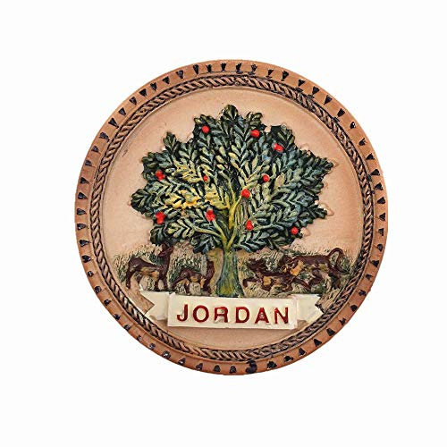3D Jordan Kühlschrankmagnet Reisesouvenir Geschenkkollektion Heim Küche Dekoration Kühlschrank Magnet Aufkleber