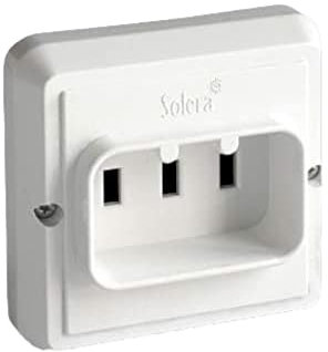 Clavija bipolar retráctil de 25A para cocina, ideal para conectar electrodomésticos y optimizar el espacio en la cocina.