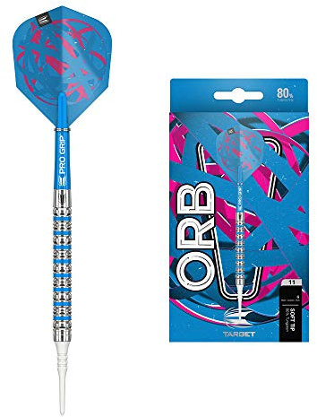Target Darts Dartpfeile, Silber, Blau und Pink, 21 gr