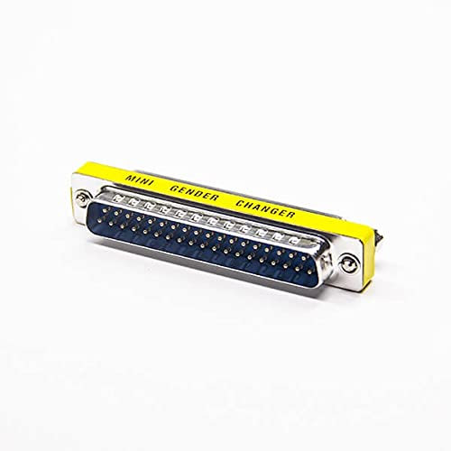 Elecbee OEM 37-poliger Gender Changer auf Buchse Standard D-Sub gerade Metall