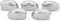 Snare Drum Lugs, 5 Stück Schlagzeug Klauenhaken Bass Drums Snare Metall Klauenhaken Jazz Drum Parts Zubehör Ersatz