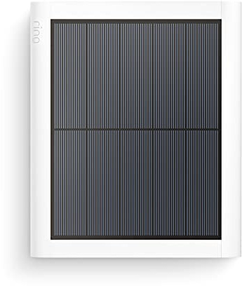 Ring Solar Panel (2nd Generation), 4W for Outdoor Cam Plus, Outdoor Cam (Stick Up Cam), Stick Up Cam Pro, Spotlight Cam Plus, Spotlight Cam Pro - White