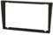 Audioproject A386 – Marco de radio de coche 2 DIN para Opel Corsa C Combo Omega Astra Vectra Meriva Vivaro Agila marco de montaje doble DIN negro