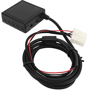 Bluebooth für Autos, Auto-Bluetooth-Adapter, Tragbar, Aux-Eingang, Freisprechen, Rauschunterdrückung, Ersatz für 3 6