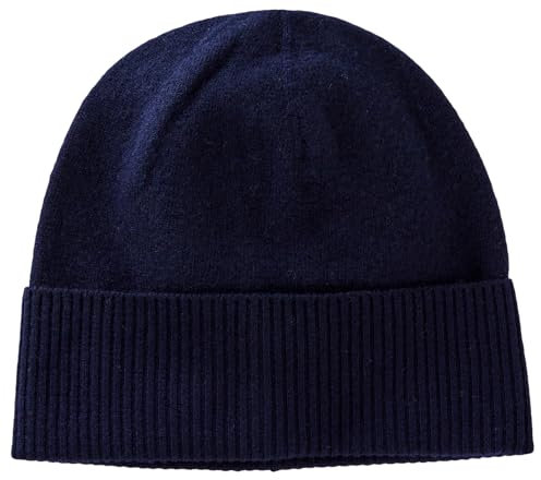 United Colors of Benetton Damen Strickmütze 1002da010 Beanie-Mütze, blau, One Size