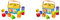 Fisher-Price Babys Erste Bausteine, Babyspielzeug ab 6 Monate, 9 Monate, Steckspiel ab 1 Jahr, Motorikspielzeug ab 6 Monate, Baby-Sortierspiel mit Sortierbox, Lern- & Formensortierspiel, FFC84