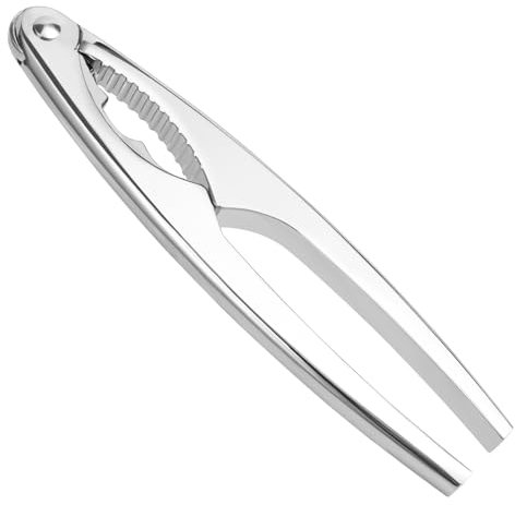 Welsberg Nussknacker Nutcracker Walnüsse Nussöffner, Metall Walnussknacker mit ergonomischem Griff, Haselnussknacker, Nußknacker für alle Arten von Nüssen, Hummercracker, Krabbencracker