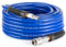 Poppstar PVC Druckluftschlauch 6/12mm, 10m lang, Schnellkupplung & Kupplungsstecker, 20 bar, blau