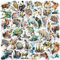 Wasserfarben Tiere Aufkleber Tiere Sticker Set 50 Stücke Niedlich Deko für Auto Laptop Skateboard Fahrrad Moped Motorrad Fahrrad Computer,Geeignet für Erwachsene Kinder