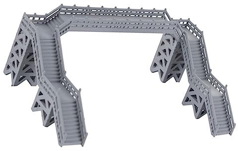 Operitacx 2pezzi Modello Per Decorazione Per Tavolo Sabbia Accessorio Per Miniature Per Amanti Dei Treni Scale