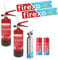 Firexo-Brandschutzpaket für Zuhause – Mehrzweck-Feuerlöscherpaket für ALLE BRÄNDE