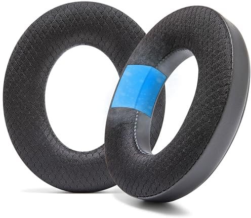 WC Freeze Momentum 4 - Almohadillas de Gel refrescante para Auriculares inalámbricos supraaurales Sennheiser Momentum 4 de Wicked Cushions - Mejora la Comodidad y el Grosor | Black