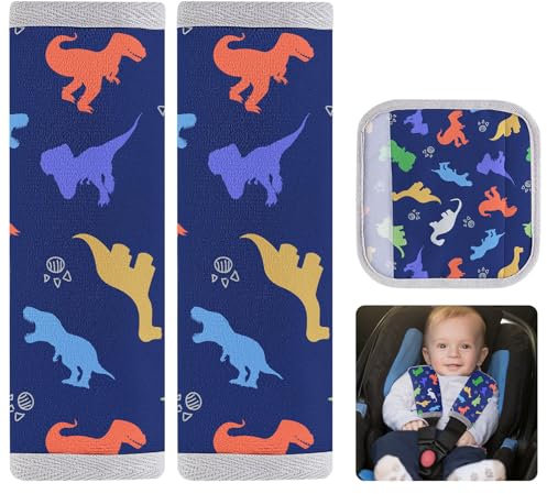 MHJY Baby Gurtpolster Kinder Auto 2 Stück Gurtschoner Mädchen Sicherheitsgurt Polster Universelle Autogurt Polster Jungen Gurtschutz für Kindersitz Babyschale, Kinderwagen, Buggy & Autositz