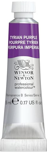 Winsor & Newton Professional Aquarelle 5 ml 419 Pourpre Tyrien Série 2