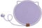 CAPASTEC Tappeto Tiragraffi per Gatti con Palla in Corda di Cotone, Tappetino Tiragraffi Rotondo Orizzontale, Protezione per Mobili Viola 42cm