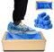 HENYEER Distributore automatico di copriscarpe portatile con 200 pezzi di copriscarpe, copriscarpe monouso Distributore di copriscarpe a mani libere per casa, ufficio, antiscivolo e impermeabile