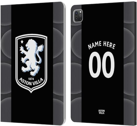 Head Case Designs sous Licence Officielle Aston Villa Football Club Away Kit 2025/26 Étui Portefeuille en Cuir Compatible avec Apple iPad Pro 11 2020/2021 / 2022