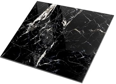 Lavita Fliese Feinsteinzeug Wand- und Bodenfliese HG Golden White Glänzend 60x60 Rektifizierte Frostbeständig Qualität Gresfliesen : 1,44 m2 pro Packung