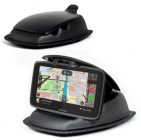 Navitech in Car Dashboard Friction Mount - Compatible with TIKSCIENCE 7 Inch Monitor Radio Navigation