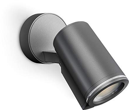 Steinel LED Strahler Spot ONE anthrazit, inkl. GU10-Leuchtmittel, 620 lm, LED Flutlicht per Kabel vernetzbar, Aluminium, 6,7 W