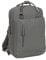 New Rebels Unisex Harper Miami Rucksack – 9L wasserdichter Rucksack mit Doppelverschluss 13-Zoll-Laptopfach Wasserabweisender Reißverschluss Gepolsterte Träger, ideal für Arbeit & Schule - Anthrazit
