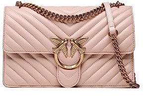 Pinko Love One Classic Dc Sheep Napp, LOVE ONE CLASSIC DC SHEEP NAPP Donna, O81q_cipria-antique Gold, Taglia unica