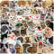 Bric Dodo 50 Stück Meme Aufkleber Wasserflaschen Laptop Telefon Gitarre Skateboard Computer Koffer Fahrrad Katze Cat Vinyl Stickers Wasserdicht Ästhetisch Aufkleber für Jugendliche Kinder Erwachsene