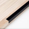 Trimold Aluminium Peel and Stick L Formteil Eckschutz mit 90° Winkel für Wandtürrahmen Schrank Fußleistenschutz und Dekoration, 0,9 m x 2 cm (3 Stück)
