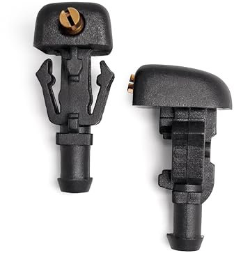 2 PCS Front Windshield Washer Nozzles, Washer Spray Jet Kit Fit for Ford F150 E150 E250 E350 2004-2013, Replaces OEM #: 3W7Z17603AA